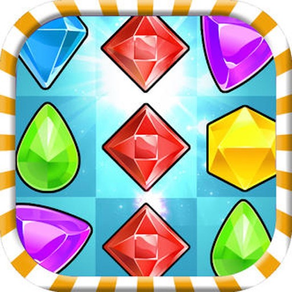 Jewel Crunch Mania - free 3 match puzzle game