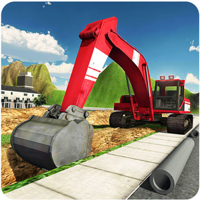 Heavy Excavator Crane Simulator 3D – A PRO construction truck driver challenge