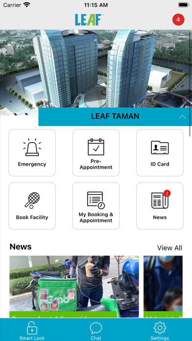 Leaf Smart Community ポスター