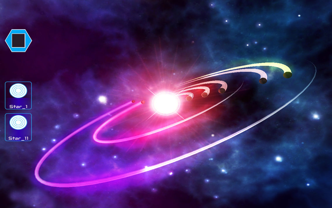 DJ space poster