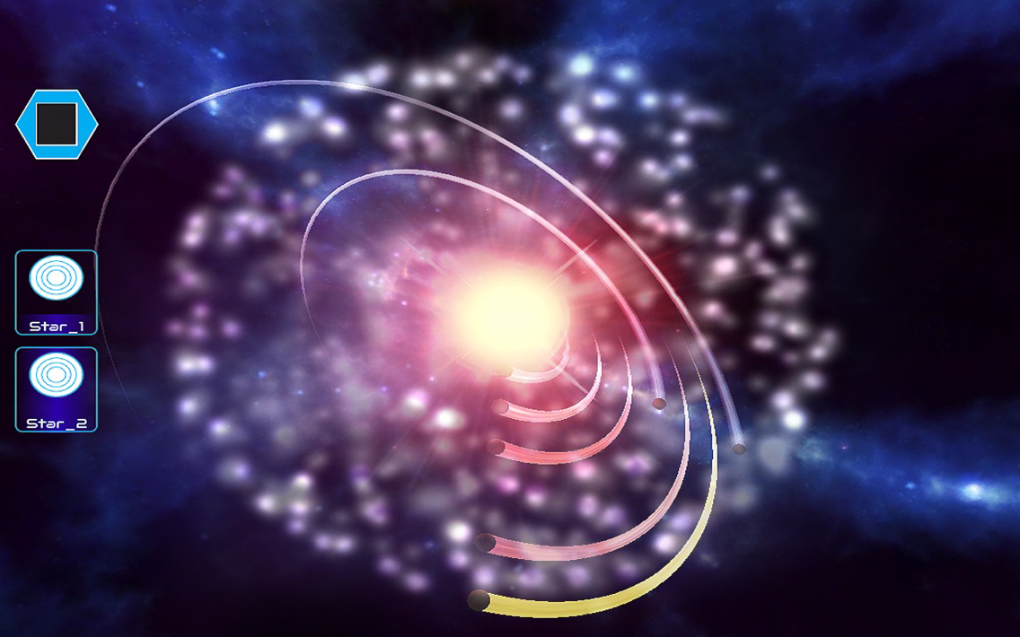DJ space poster