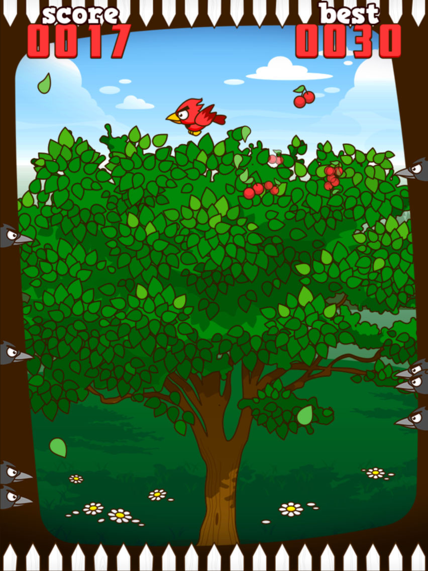 Red Bird - Cherry Challenge poster