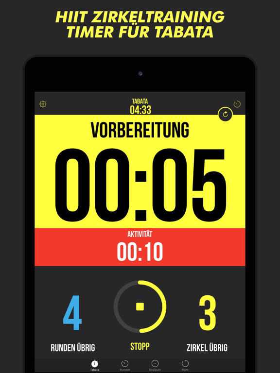 Timer Plus – Trainings-Timer Plakat