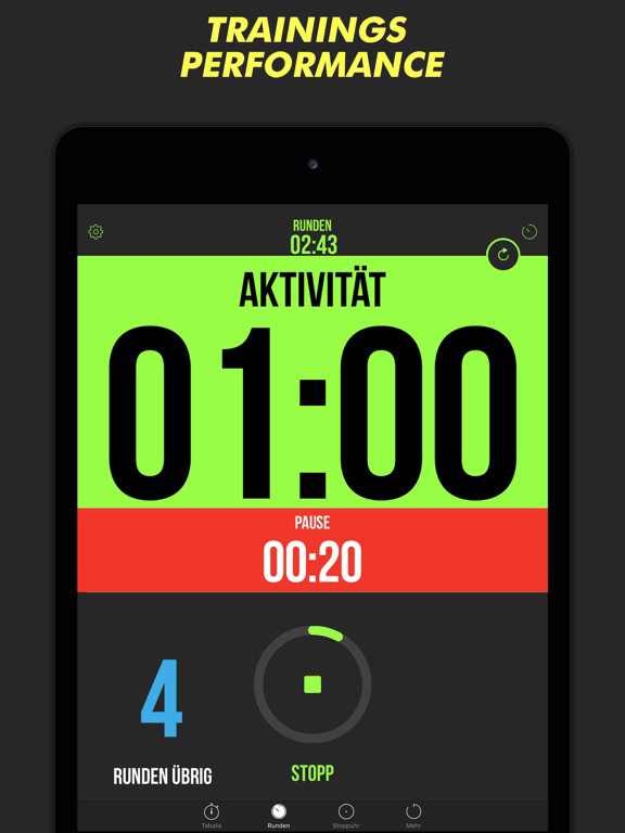 Timer Plus – Trainings-Timer Plakat