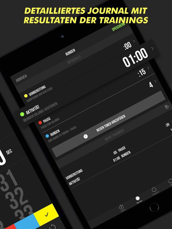 Timer Plus – Trainings-Timer Plakat