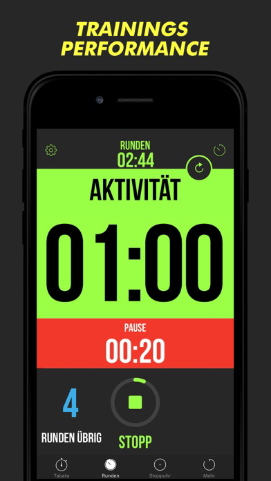 Timer Plus – Trainings-Timer Plakat