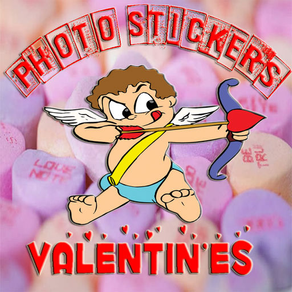 Photo Stickers: Valentine's (Ad Free)