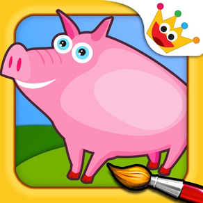 Granja:Puzzles y Dibujos Juego