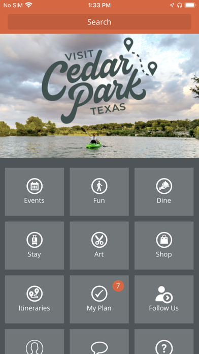 Visit Cedar Park poster
