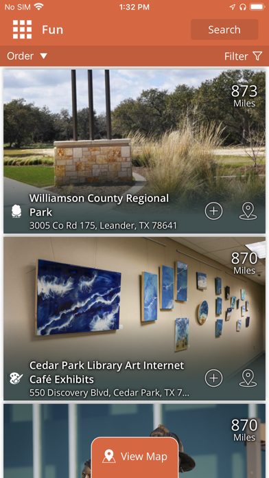 Visit Cedar Park poster