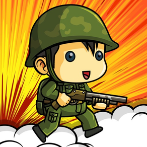 Tiny Soldier vs Aliens - Beat A Little War Battle