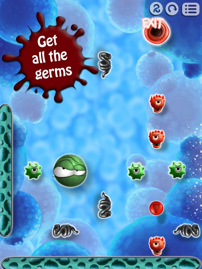 Get the Germs Free: Addictive Physics Puzzle Game 포스터