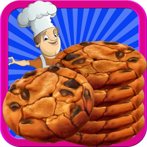 Fabricante de galletas de chocolate y chef de pana