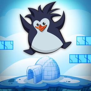 A Penguin Ice-Cube Run FREE - The Puzzle Club Runner Game