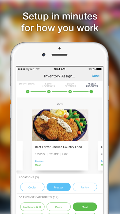 Sysco Mobile Inventory poster