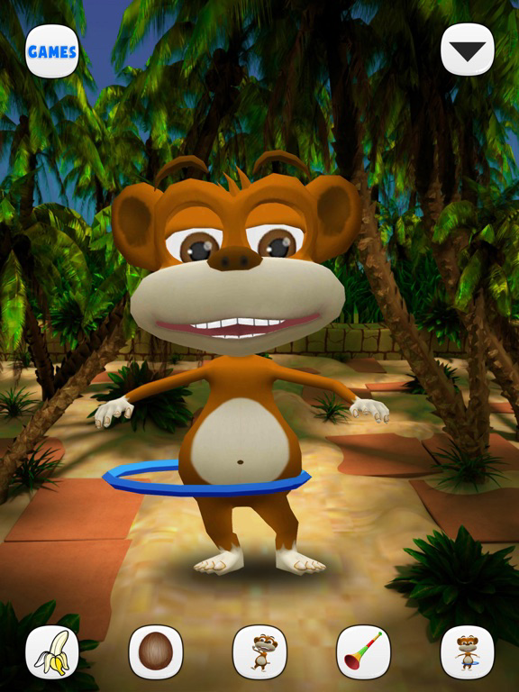 Talking Monkey Chimpy poster