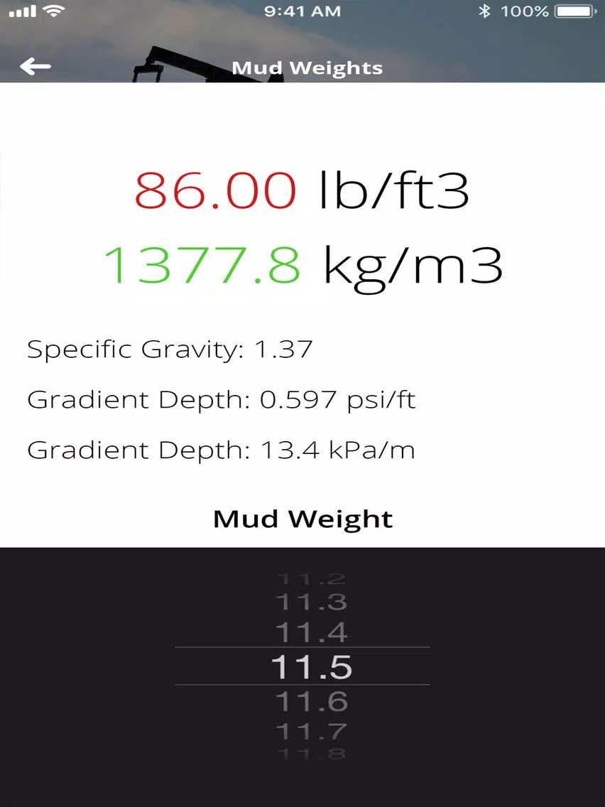 Ảnh chụp màn hình của OilField Formulas & Calculator iPad 