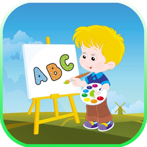 lernen zu malen buchstaben des abc alphabets