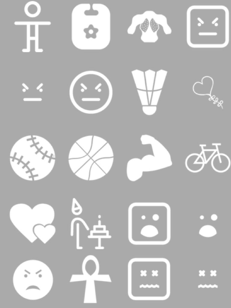 Free White Emojis for iOS (iPhone/iPad) Free Download at AppPure