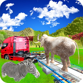 Transporter Truck Zoo Animals