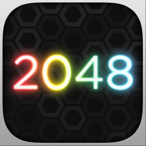 GeoMatch - 2048 Puzzle Spiel mit Neon Grafik Effekten und Explosionen