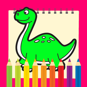 Dinosaur Coloring Pages Kids Game