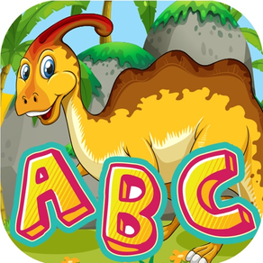 A-Z Dinosaur Alphabet Trace Flashcards for Toddler