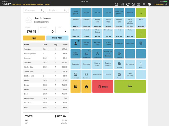 ERPLY Point Of Sale with PAX for iOS (iPhone/iPad/iPod touch) - Free ...