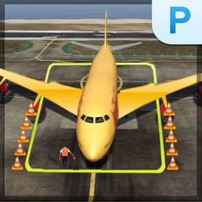 Avión estacionamiento Jet Sim