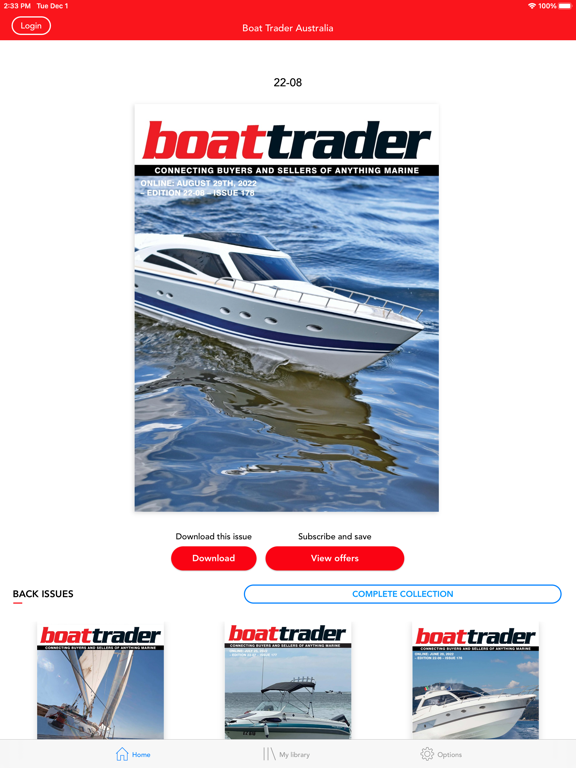 Boattrader Magazine Australia poster