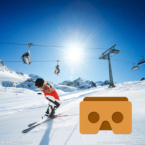 VR Skiing with Google CardBoard