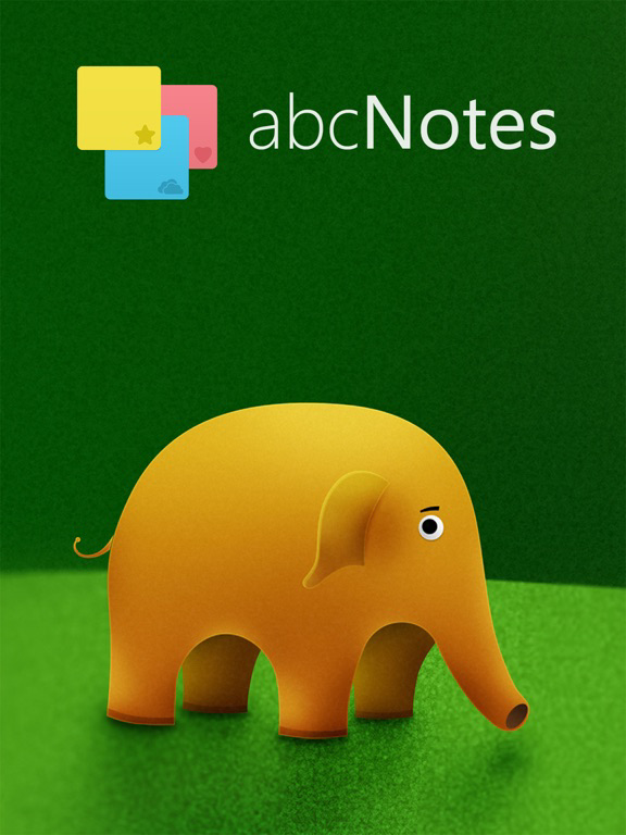 abcNotes - Sticky Note Madness poster