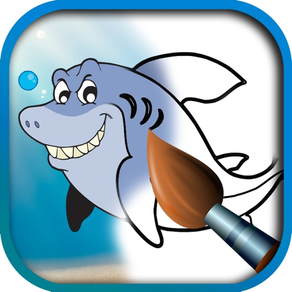 Doodle Drawing Pads - Art and Paint Ocean Animal