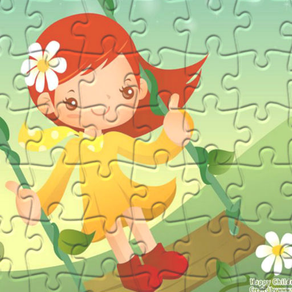 Anime Jigsaw Puzzles game 4 Girls