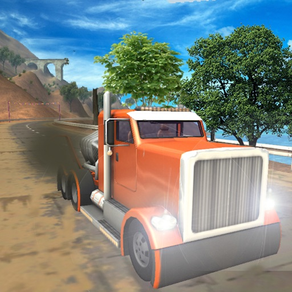 Heavy Truck Drive: Drifting on Road