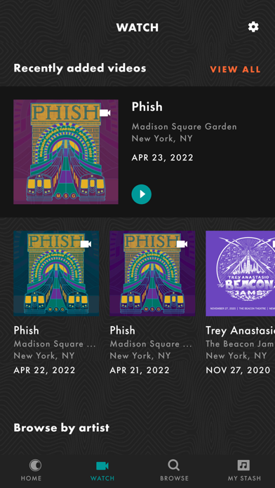 LivePhish poster