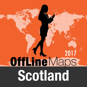 Escocia mapa offline y guía de viaje