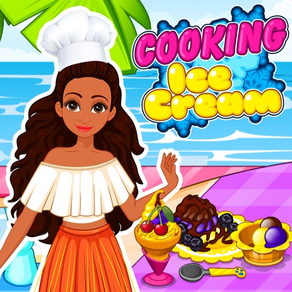 Ocean Girl Cooking Ice Cream