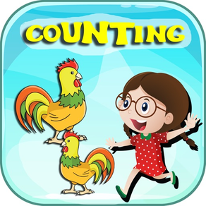 Toddlers Animals Counting Math Games..