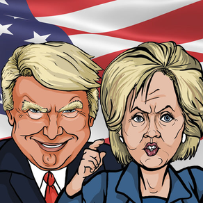 Trump/Clinton 2016 Election Emoji Stickers
