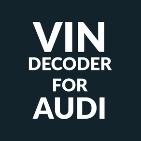 VIN Decoder for Audi