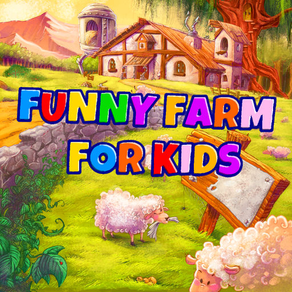 Farm with Sheep Learning Game for Kids