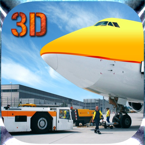 City Airport Cargo Avião Flight Simulator Jogo