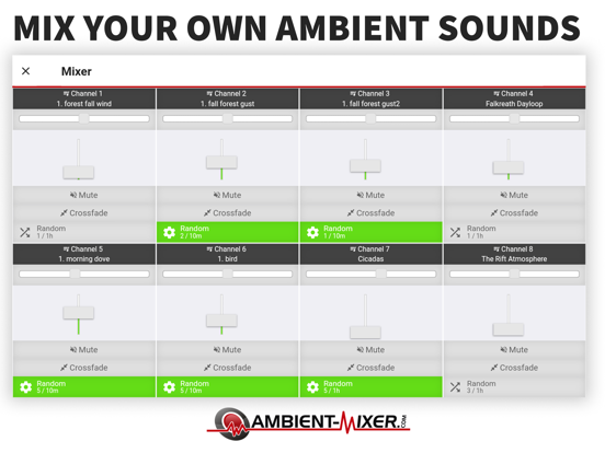 Ambient Mixer Music poster