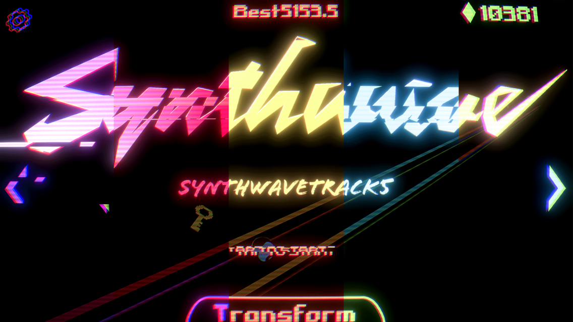 Synthwave-Let Ball Dancing poster