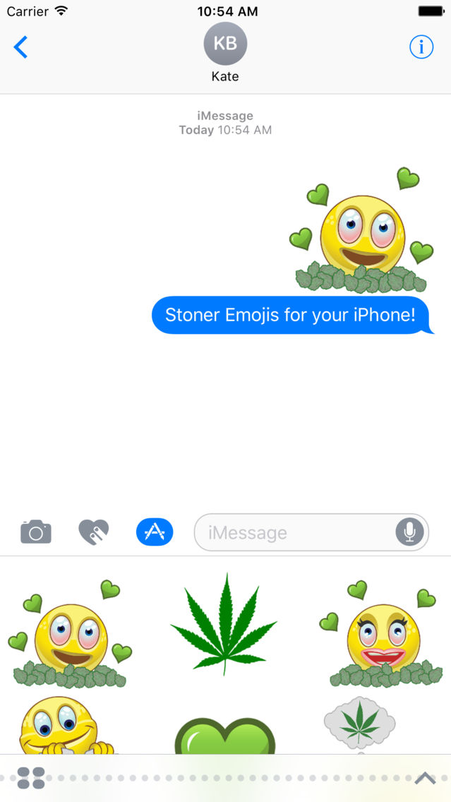 Stoner Emoji Stickers for iOS (iPhone/iPad) Latest Version at $2.99 on ...