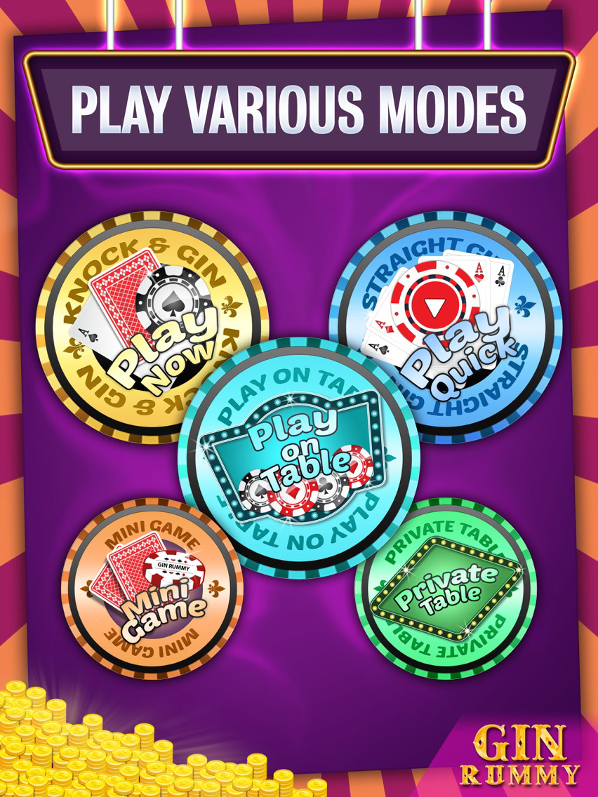 Gin Rummy - Online Card Game poster