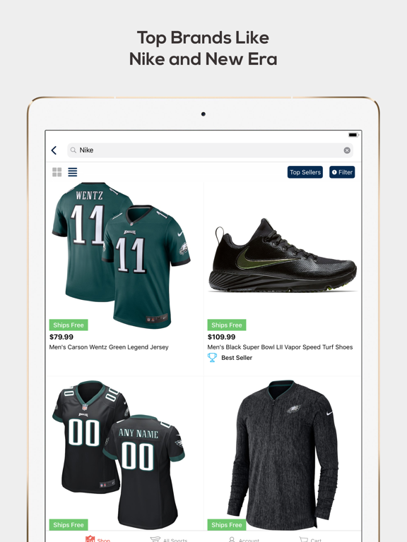 Fanatics NFL Shop for iOS (iPhone/iPad/iPod touch) - Free Download