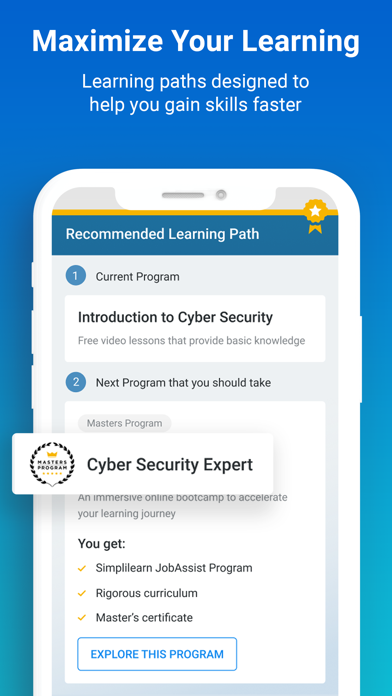 Simplilearn: Online Learning poster