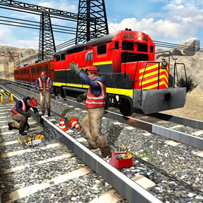 Train track construction games